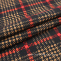 Gingham 97% Polyester 3% Elastane Scuba Textile Fabric